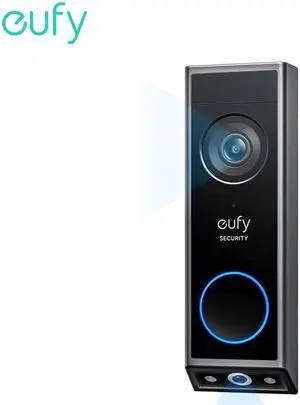 eufy Security Video Doorbell E340 (Battery Powered), Dual Cameras