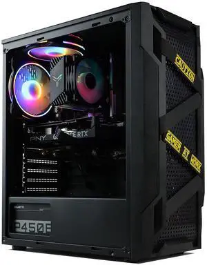 MXZ Gaming PC Computer Intel Core i5 9400F, GeForce GTX 1660S, 8GB