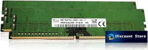 SK Hynix 16GB(2X8GB) DDR4 1RX8 PC4-21300 HMA81GU6JJR8N-VK UIMM