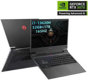 Hasee S8 (15.6'', i7-13620H, RTX5070), Gaming Laptop, i7-13620H