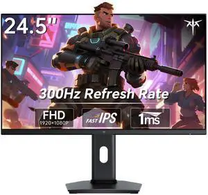 KTC 24.5 inch 400Hz 240Hz Gaming Monitor | Fast IPS 1ms | FHD