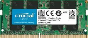Crucial 32GB Single DDR4 3200 MT/s CL22 SODIMM 260-Pin Memory