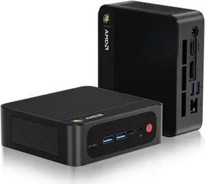 MINISFORUM UM680 Slim Mini PC,AMD Ryzen 7 6800H(8 C/16 T,up to 4.7