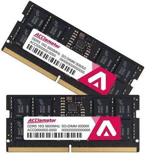 Samsung 32GB (2x16GB) DDR5 5600MHz PC5-44800 1Rx8 SODIMM CL46 1.1v