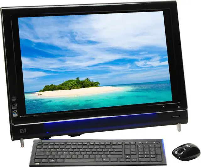 HP Desktop PC TouchSmart IQ816(FK783AA) Intel Core 2 Duo T8100 4GB