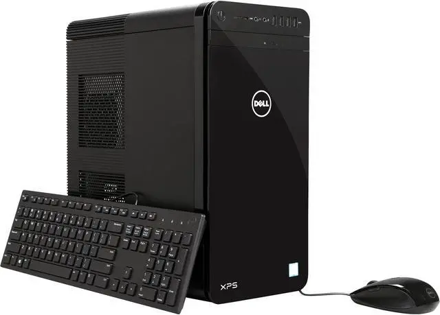 DELL Desktop Computer XPS 8920 XPS8920-7673BLK Intel Core i7-7700