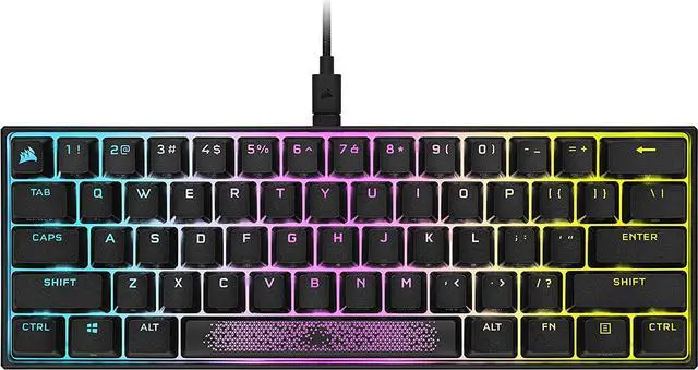 CORSAIR K65 RGB MINI 60% Mechanical Gaming Keyboard - Customizable