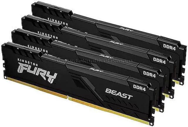 Kingston FURY Beast 128GB (4 x 32GB) 288-Pin PC RAM DDR5 5200 (PC5