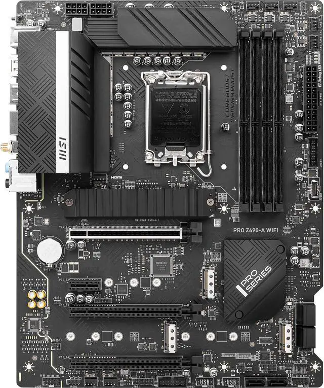MSI PRO Z690-A WIFI DDR5 LGA 1700 ATX Intel Motherboard - Newegg.com