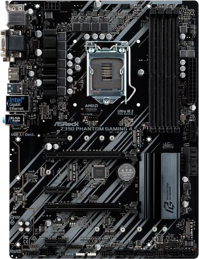 ASRock Z390 Phantom Gaming 4 LGA 1151 (300 Series) ATX Intel