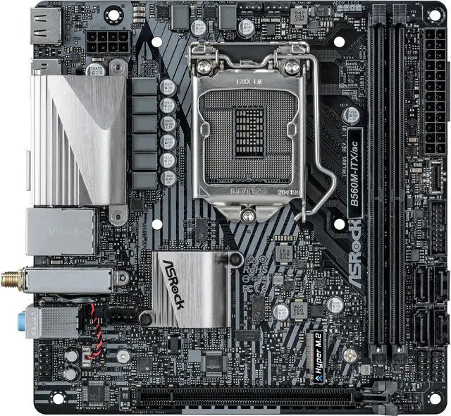 ASRock B560M-ITX/AC LGA 1200 Mini ITX Intel Motherboard - Newegg.com