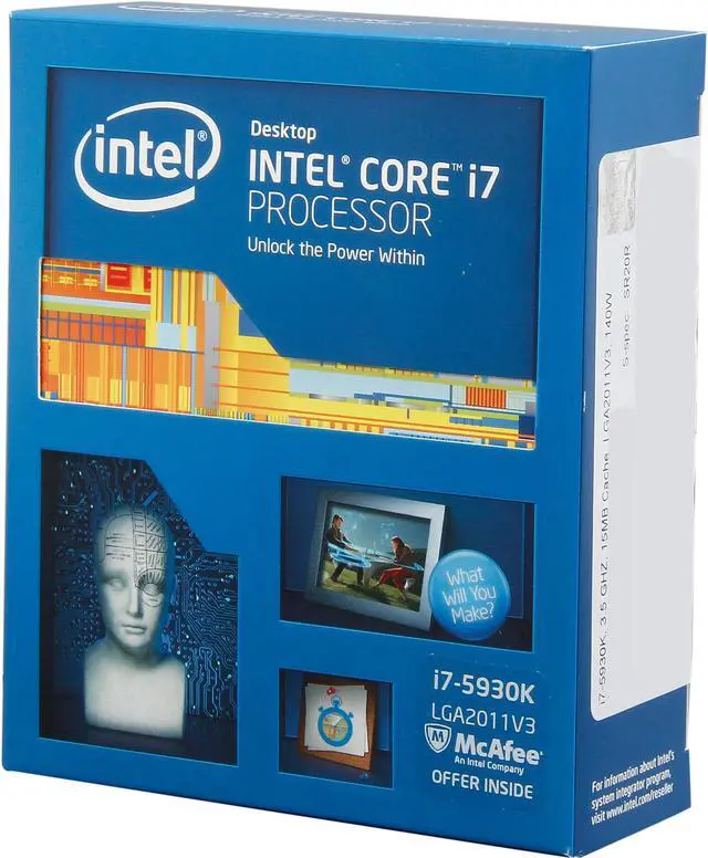 Used - Very Good: Intel Core i7-5930K - Core i7 5th Gen Haswell-E