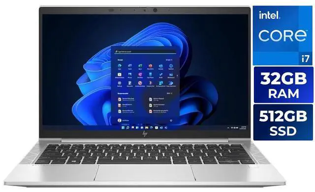 Refurbished: HP Elitebook 830 G8 Laptop Intel i7-1185G7 3.0 GHz 32