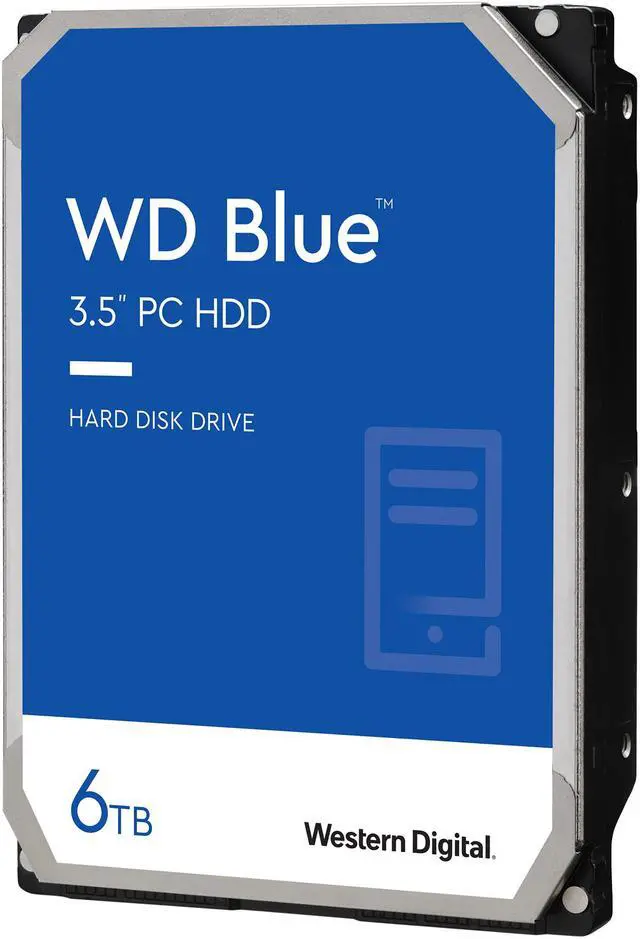 WD Blue 6TB Desktop Hard Disk Drive 5400 RPM 3.5