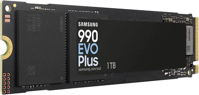 SAMSUNG 990 EVO PLUS SSD 1TB, PCIe Gen 4x4 | Gen 5x2 M.2 2280