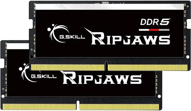 G.SKILL Ripjaws SO-DIMM 32GB (2 x 16GB) 262-Pin DDR5 SO-DIMM DDR5