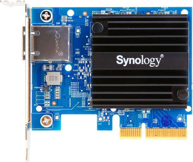 Synology 10Gb Ethernet Adapter 1 RJ45 Port (E10G18-T1) - Newegg.com