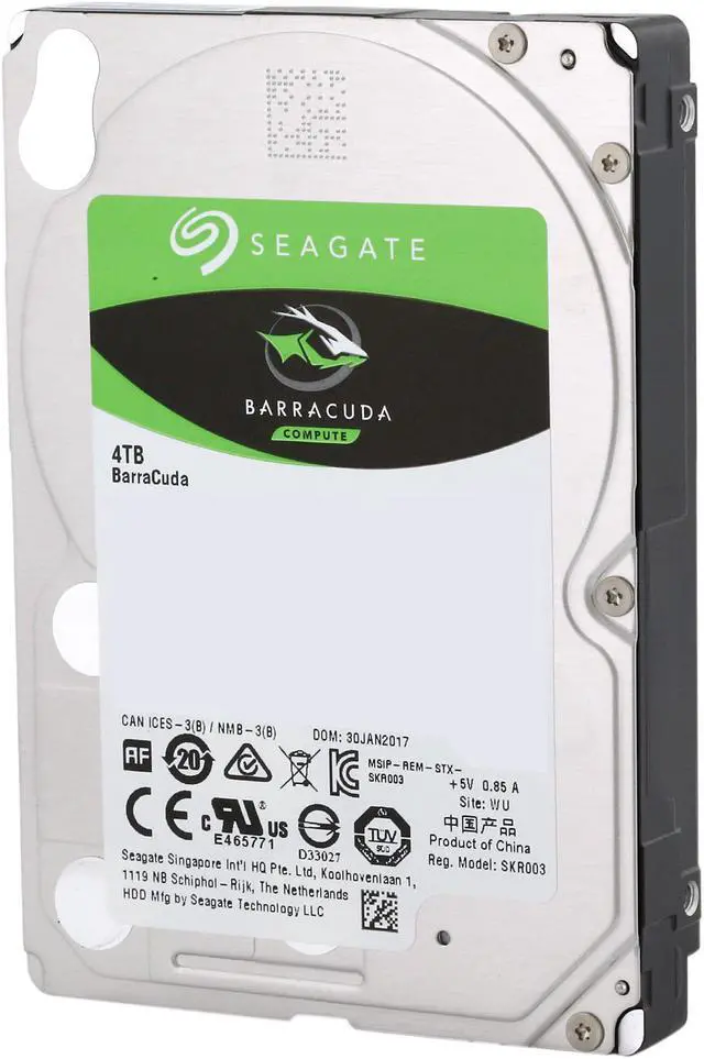 Seagate 4TB BarraCuda 5400 RPM 2.5
