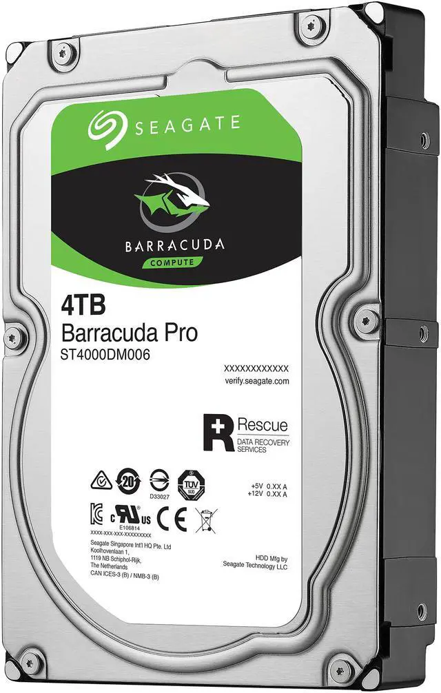 Seagate BarraCuda Pro 4TB 7200 RPM 3.5