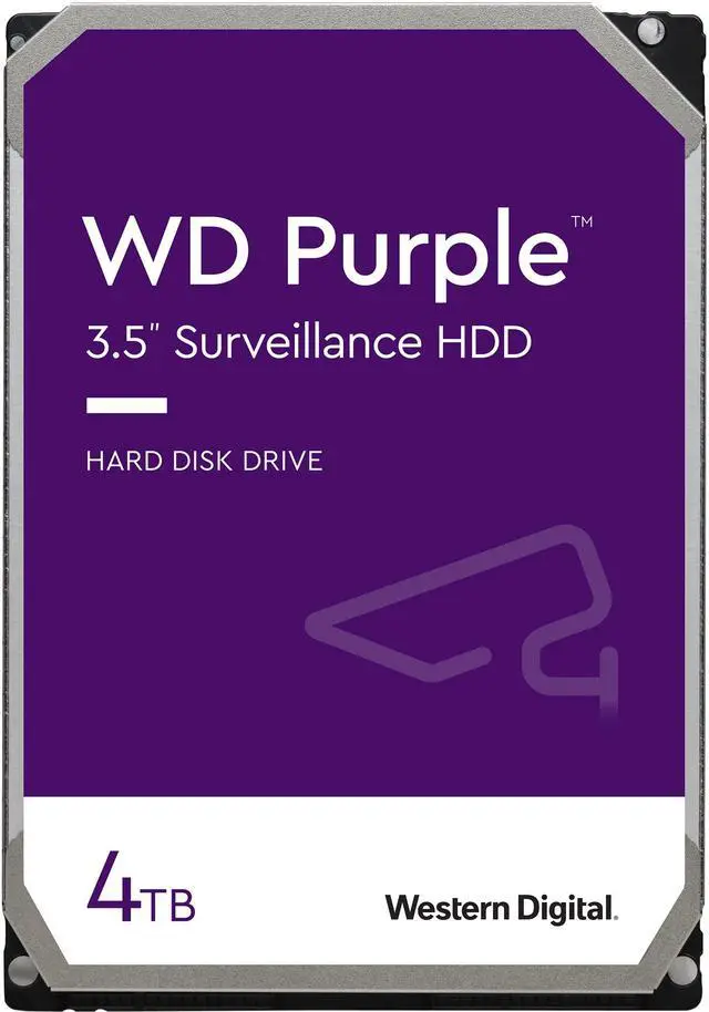 WD Purple 4TB Surveillance Hard Disk Drive 3.5