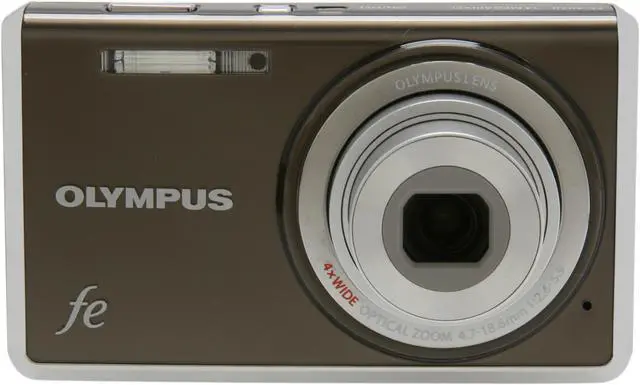 Refurbished: OLYMPUS FE-4030 Gray 14 MP 26mm Wide Angle Digital