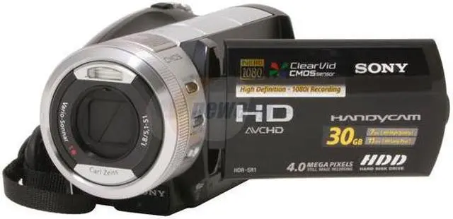 SONY HDR-SR1 High Definition HDD/Flash Memory Camcorder - Newegg.com