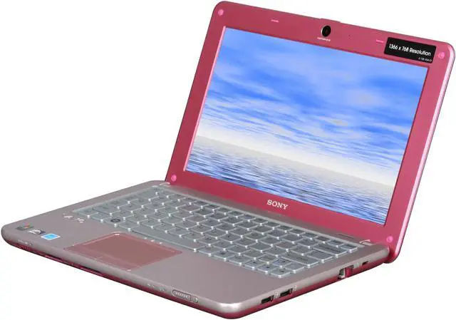 SONY VAIO W Series VPCW111XX/P Pink 10.1