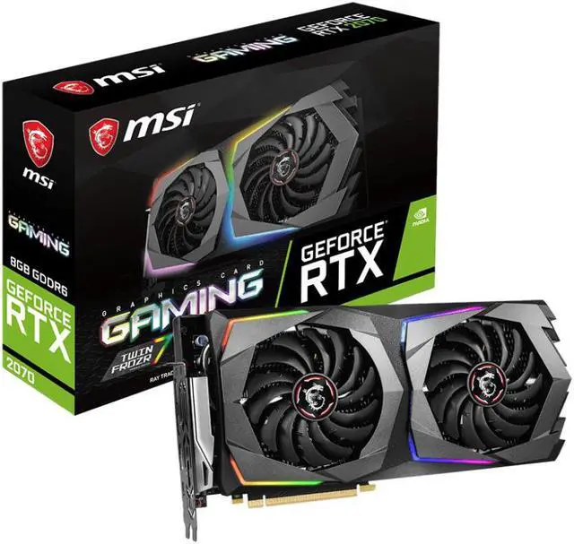 MSI GeForce RTX 2070 8GB Gaming GDDR6 Graphics Card - Newegg.com