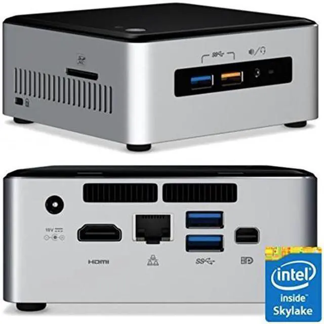 Intel NUC Desktop/HTPC 6th Generation Intel Dual-Core i3 2.3GHz