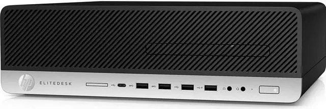 Refurbished: HP EliteDesk 800 G3 SFF PC - Intel Core i5 6500 6th
