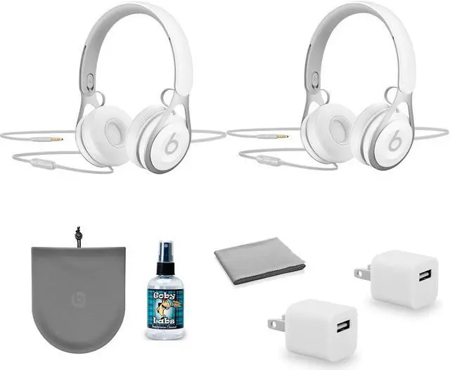 Beats by Dr. Dre Beats EP On-Ear Headphones (White) (2 pack