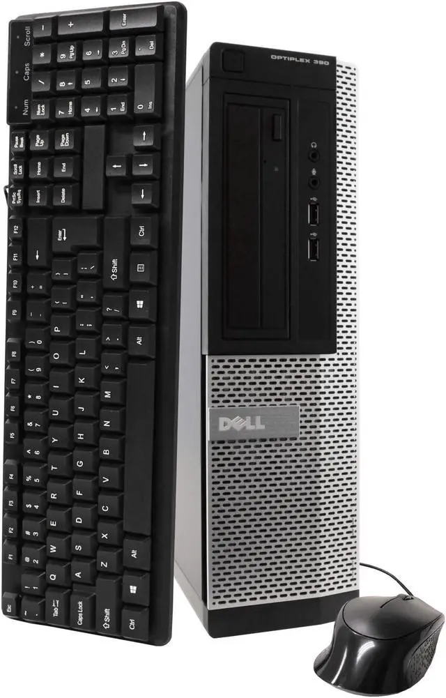 Refurbished: Dell OptiPlex 390 Desktop Computer PC, 3.20 GHz Intel