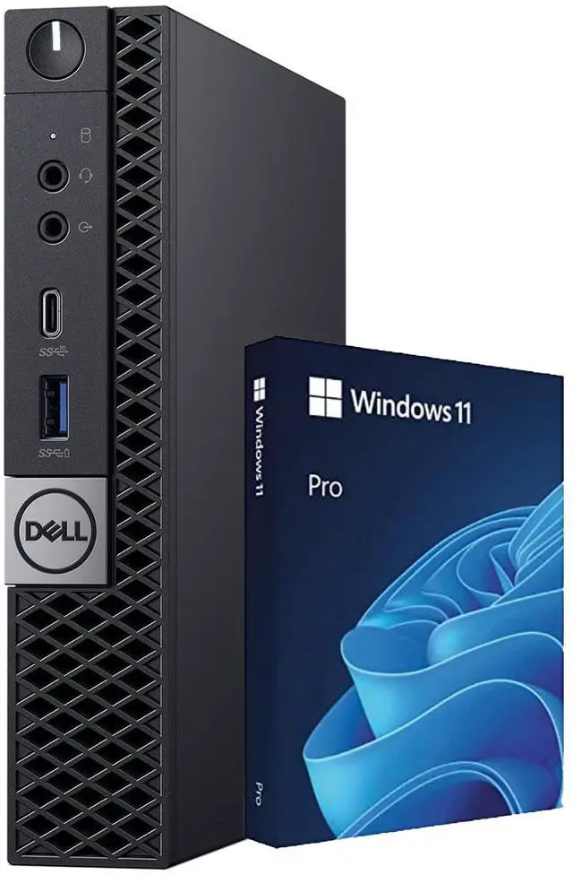Refurbished: DELL OptiPlex 7060 Tiny/Mini PC Windows 11 Pro