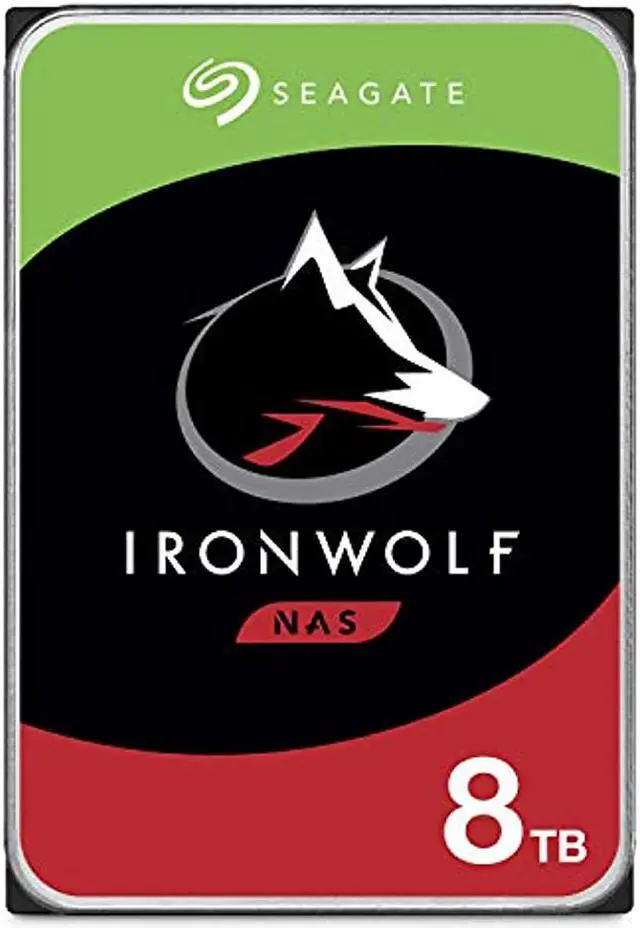 Seagate IronWolf 8TB NAS Internal Hard Drive HDD – 3.5 Inch SATA