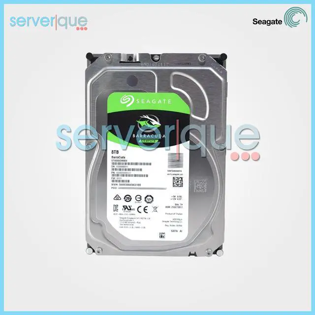 品薄放出」使用時間27h Seagate Barracuda 8TB「6」 Amazon.com