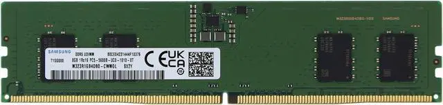 Samsung 8GB (1x8GB) DDR5 5600MHz High-Performance Gaming RAM PC5