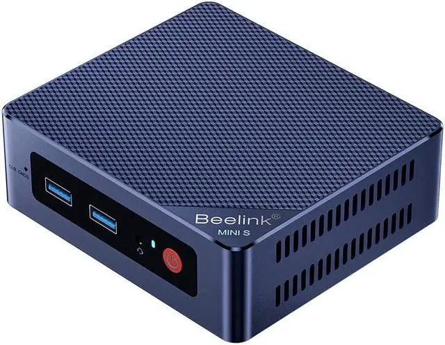 Beelink MINIS 12 PRO Mini PC with N100 Processor W-11 Pro, 16G