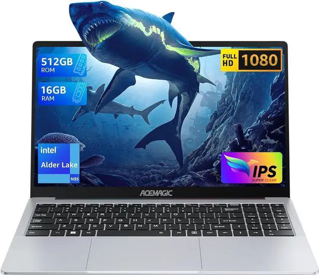 ACEMAGIC Laptop Computer 16 inch FHD Display, 16GB RAM 512GB ROM