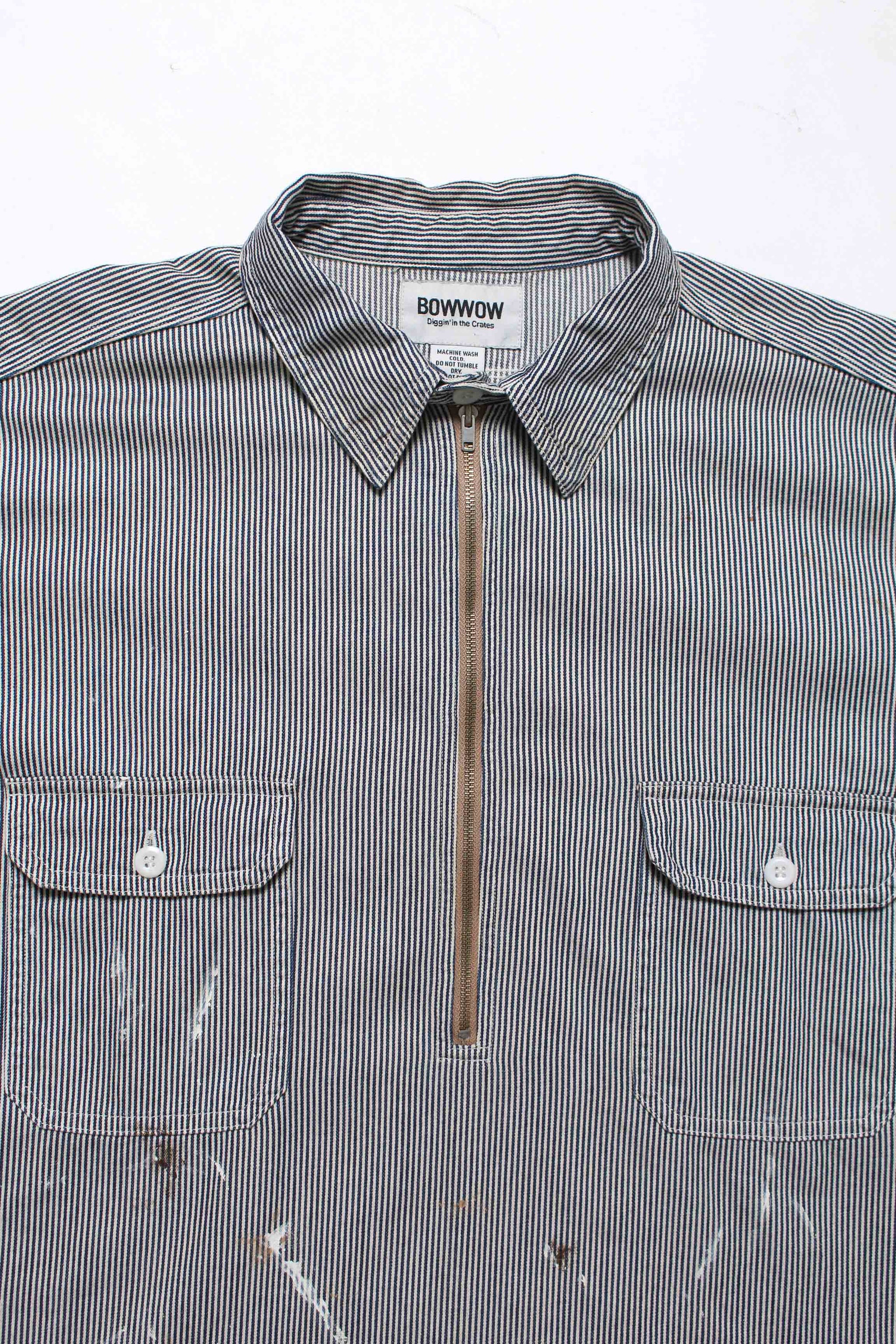 WORK HICKORY STRIPE PO SHIRTS – C30 - BOW WOW, RECOGNIZE FLAGSHIP SHOP