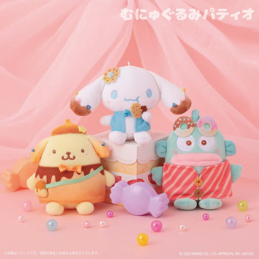サンリオ」キティやポムポムプリン、シナモンたちがお菓子におめかし