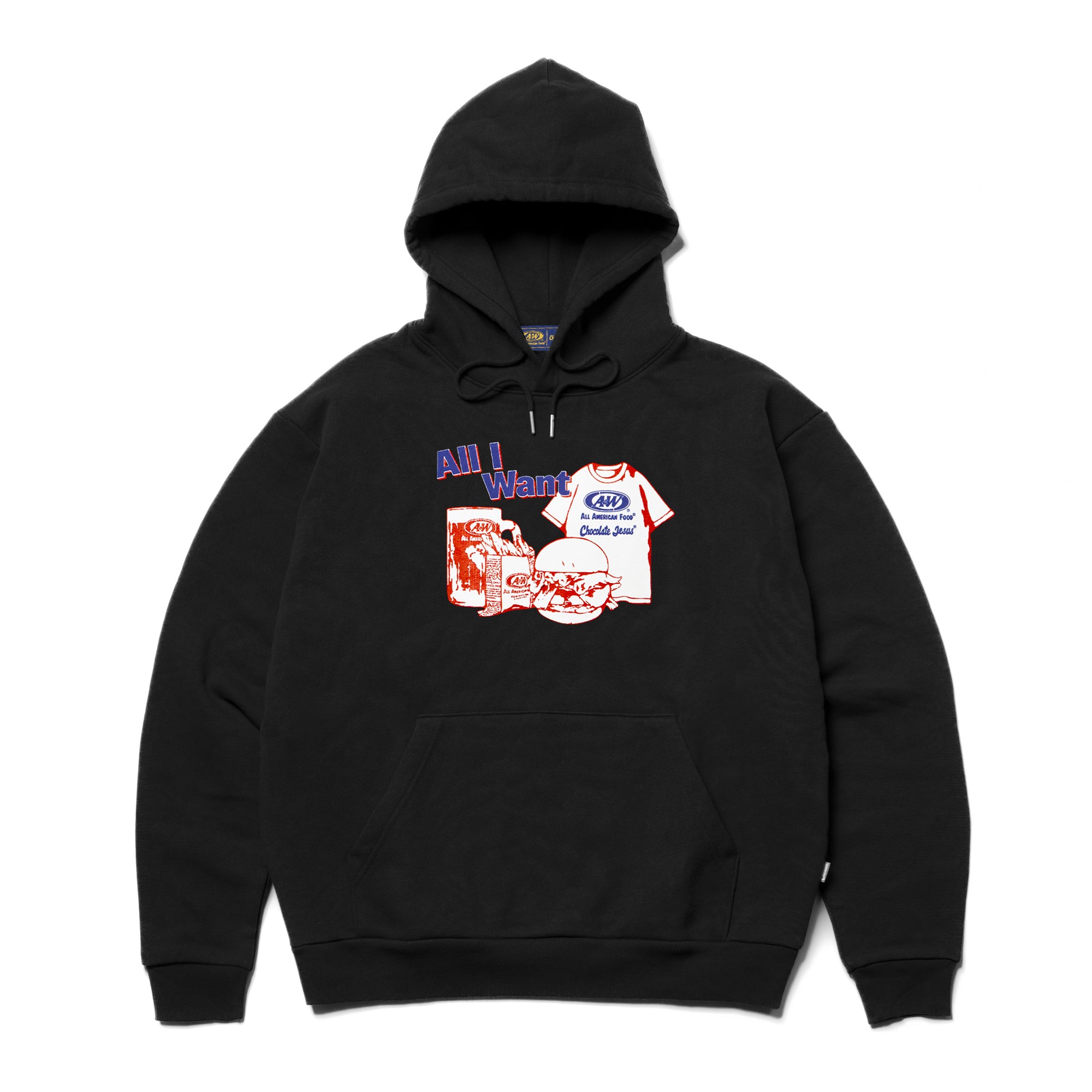A&W × Chocolate Jesus) AWCJ WANT Hoodie