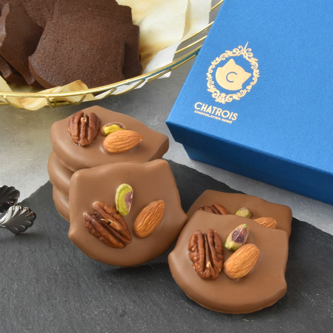 ミヌー6枚入｜猫スイーツ・猫モチーフお菓子通販【シャトロワ】