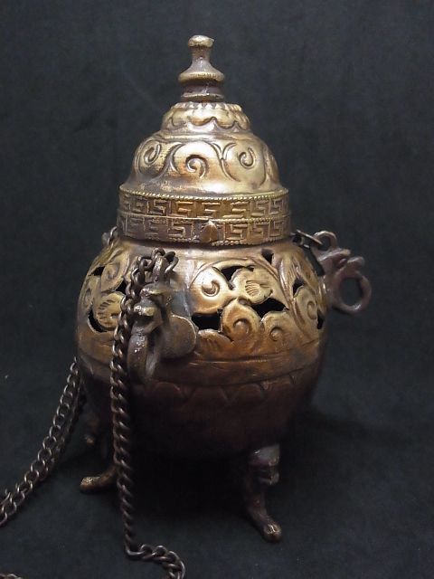 香炉・チベット密教法具（Tibetan thurible） - Chagamocraft (チャ