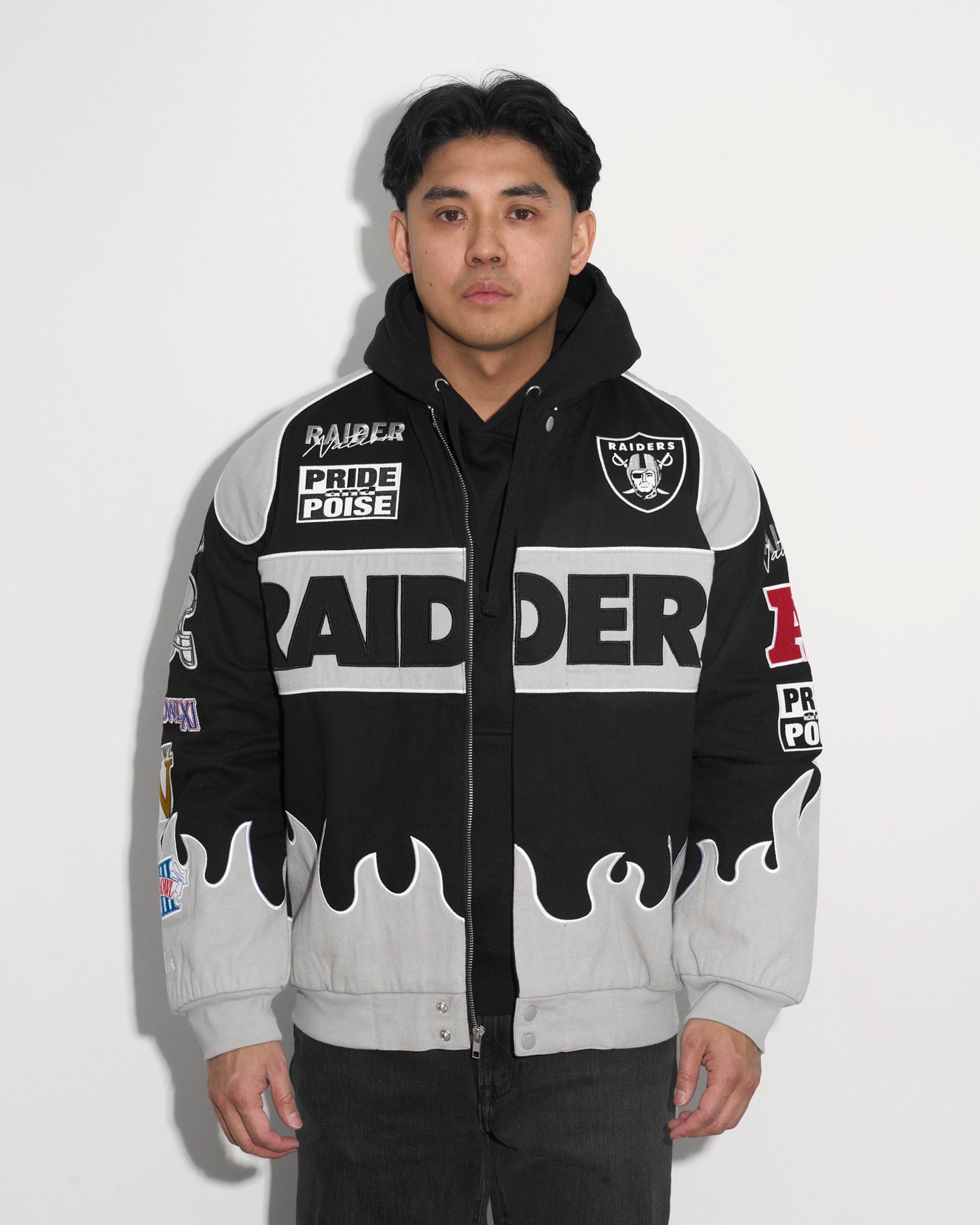 Las Vegas Raiders Premium Racing Jacket – Chalk Line Apparel