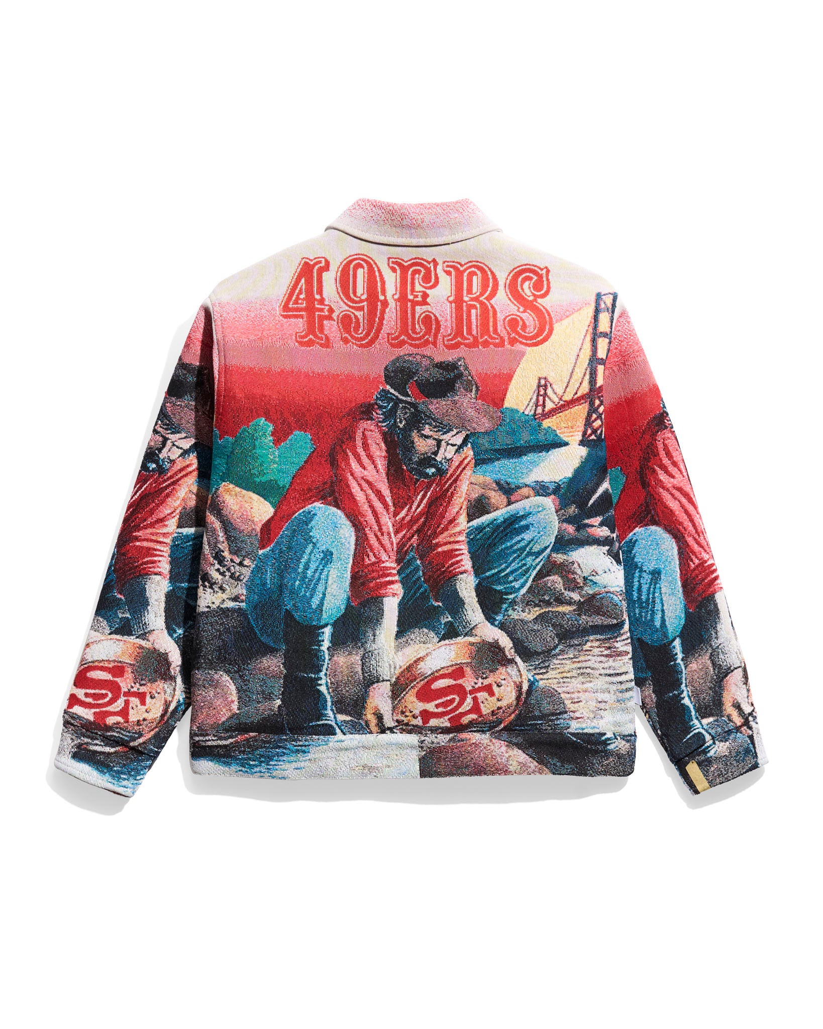 San Francisco 49ers Gold Miner Tapestry Jacket – Chalk Line Apparel