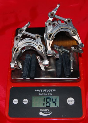 超軽量ロードブレーキCane Creekのeeブレーキデュアルマウント ペアで