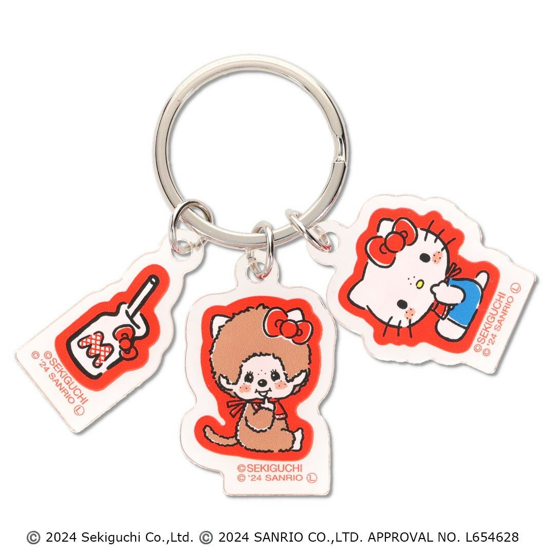 モンチッチ】モンチッチ×ハローキティ ハローキティS（ギンガム