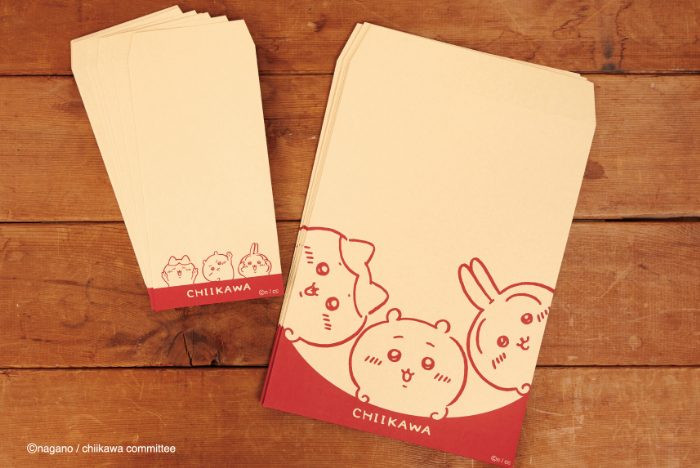 ちいかわ」郵便局アイテムが新発売！「報酬袋」や「カードいれ」が登場