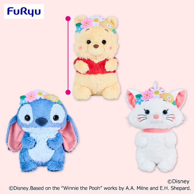 ディズニー Aimery 花かんむりBIGぬいぐるみ プライズの商品詳細