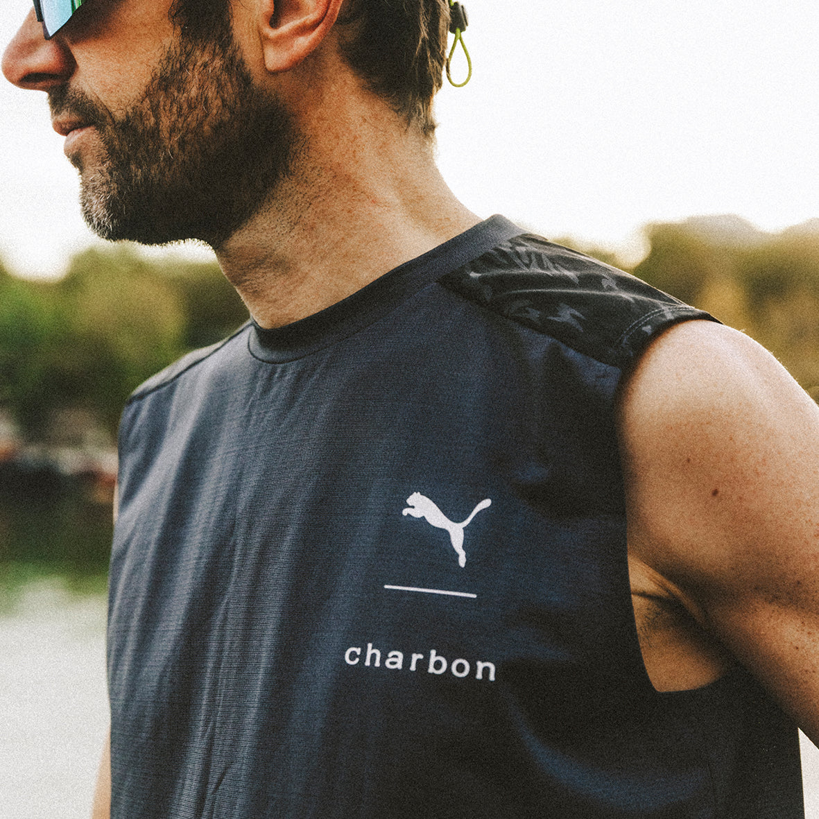 PUMA × CHARBON SLEEVELESS T-SHIRTS